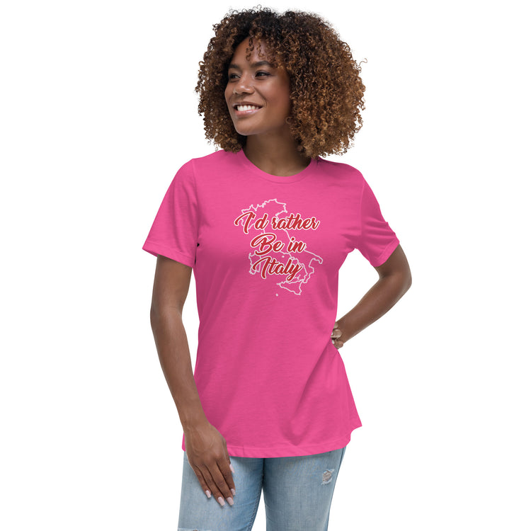 I'd rather be in Italy Women's T-Shirt