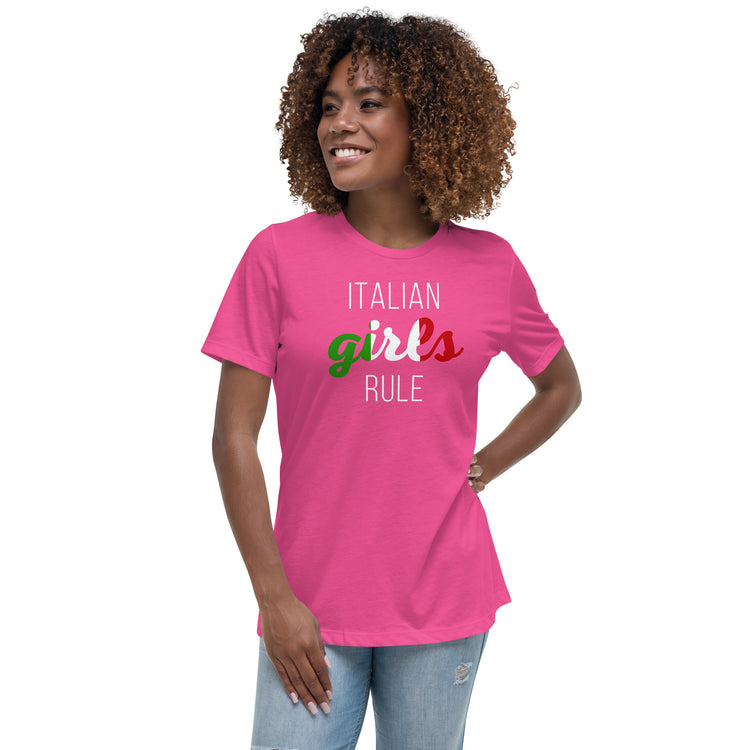 Italian Girls Rule Women's T-Shirt
