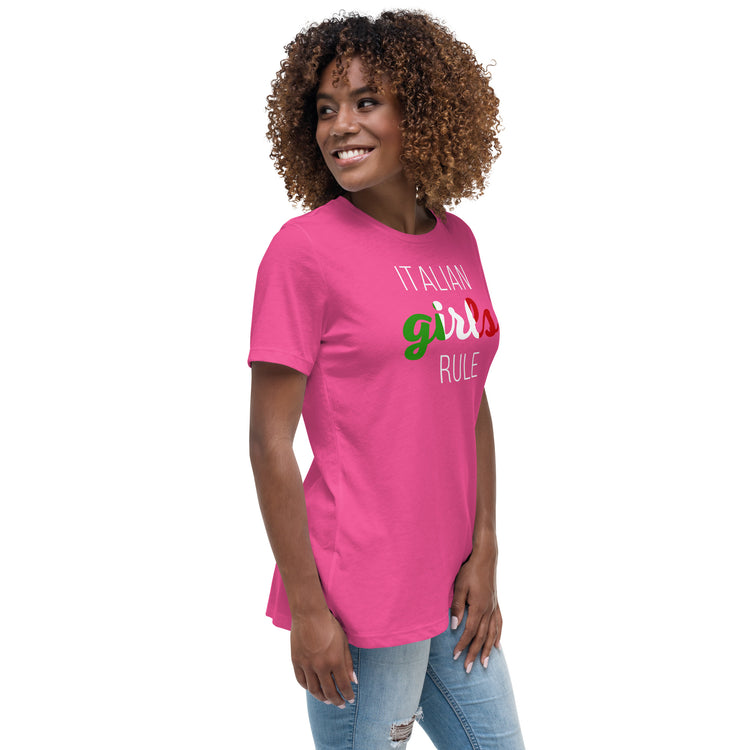 Italian Girls Rule Women's T-Shirt