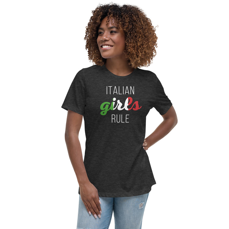 Italian Girls Rule Women's T-Shirt