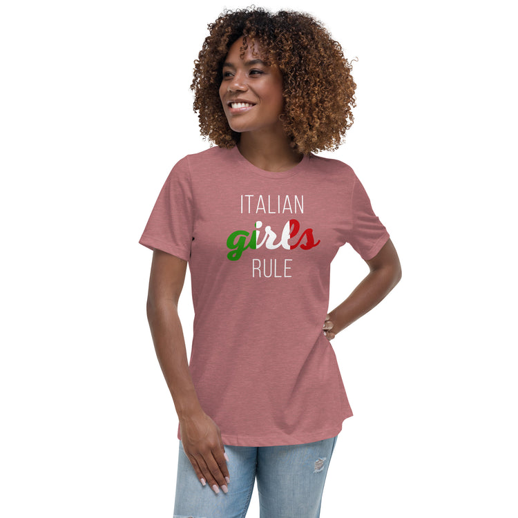 Italian Girls Rule Women's T-Shirt