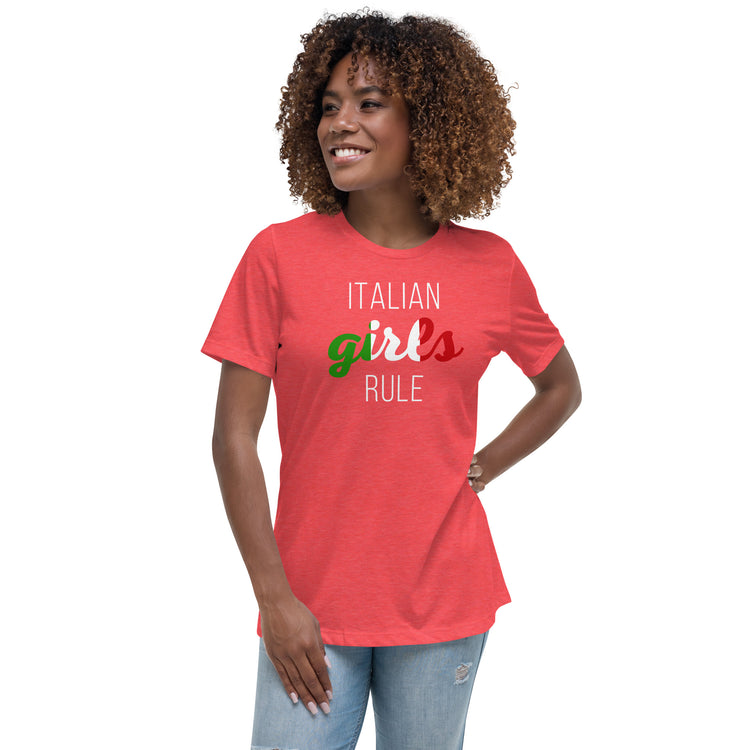 Italian Girls Rule Women's T-Shirt