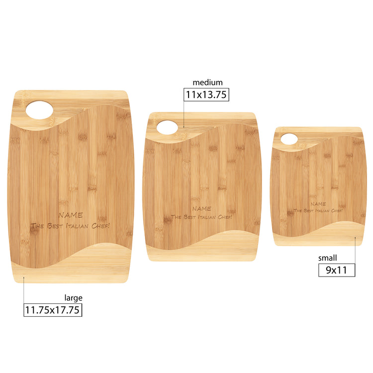Custom Bamboo Cutting Board