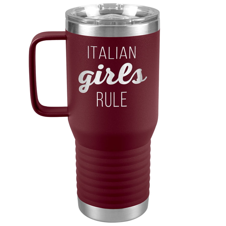 Italian Girls Rule 20oz Travel Tumbler