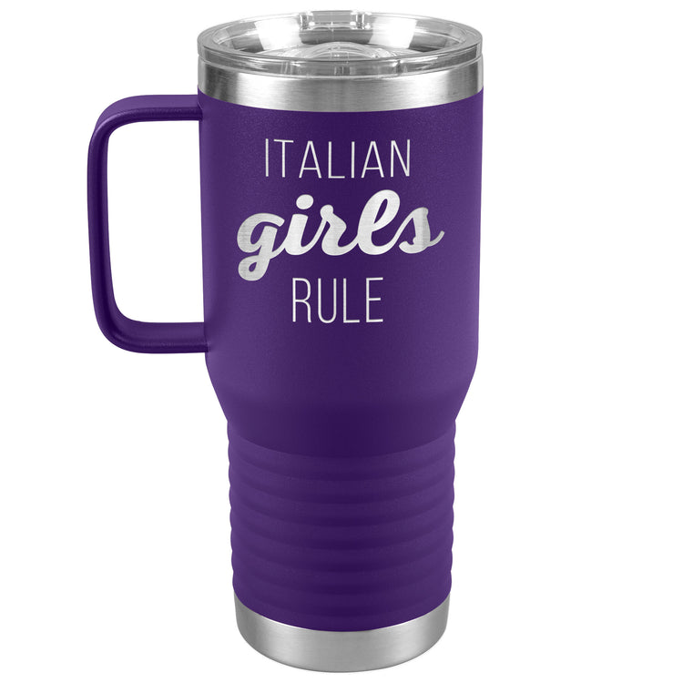 Italian Girls Rule 20oz Travel Tumbler