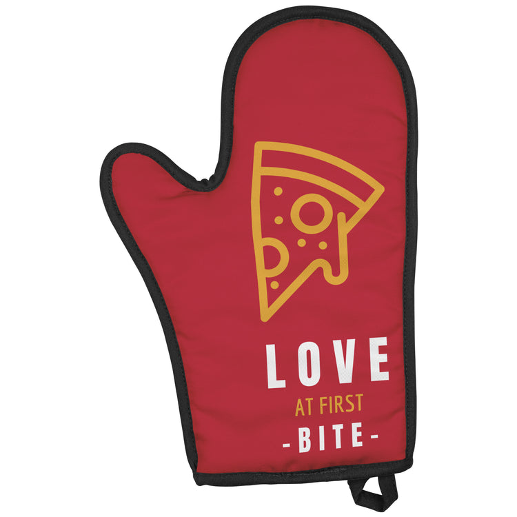 Love at first bite Oven Mitt