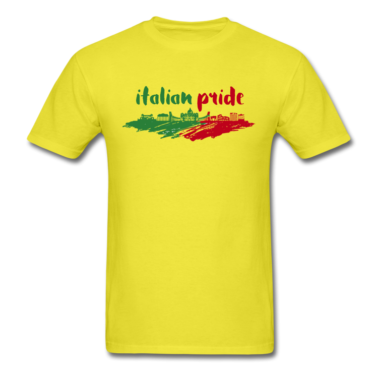 Italian Pride T-shirt - yellow