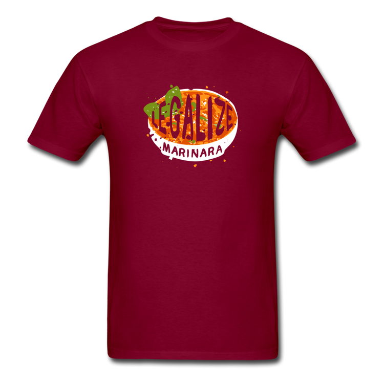 Legalize marinara Italians T-shirt - burgundy