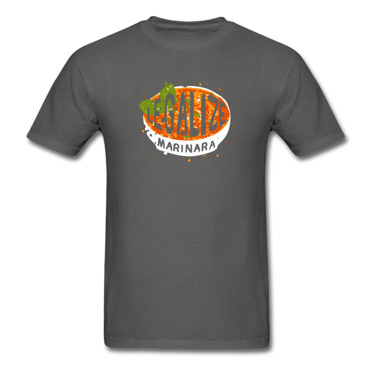 Legalize marinara Italians T-shirt - charcoal