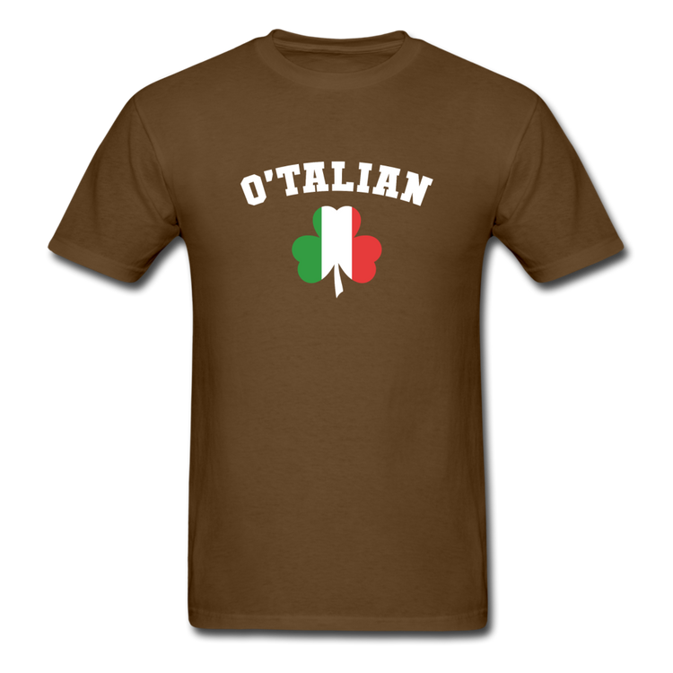 O'talian St. Patrick's T-shirt - brown