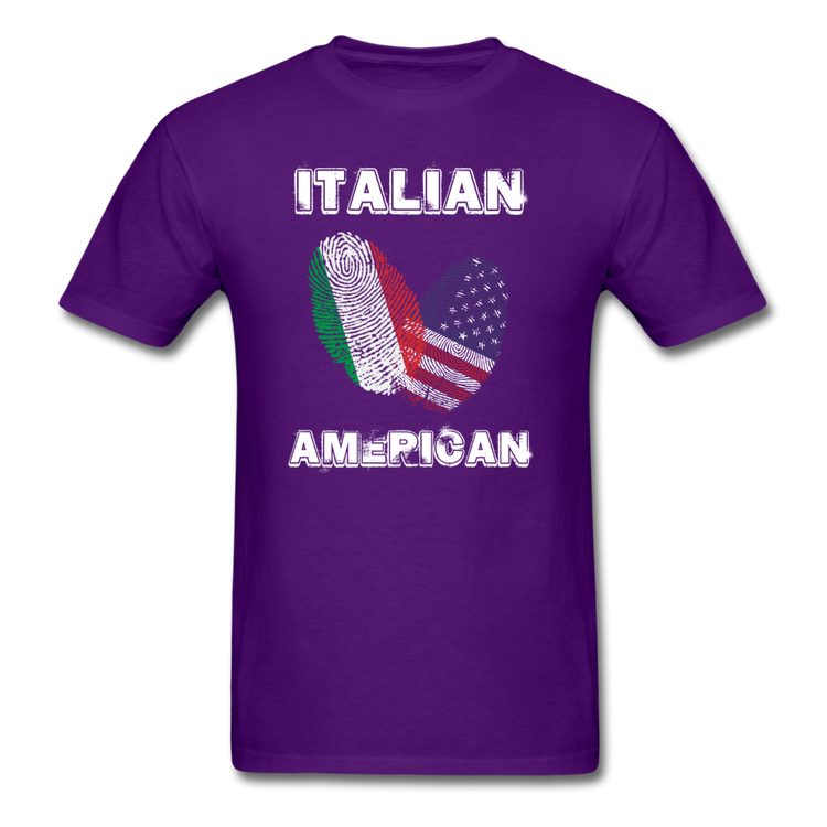 Italian American T-shirt - purple