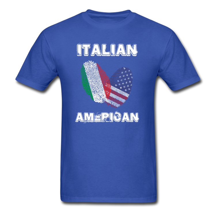 Italian American T-shirt - royal blue