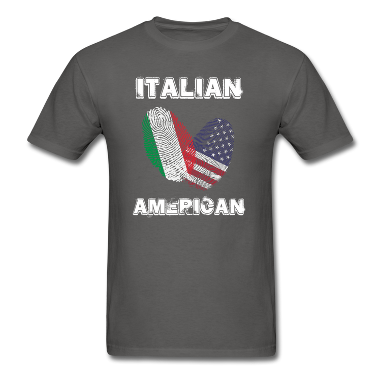 Italian American T-shirt - charcoal