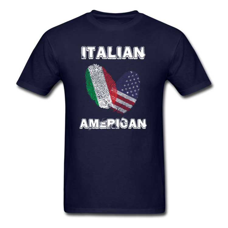 Italian American T-shirt - navy