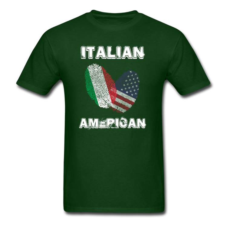 Italian American T-shirt - forest green