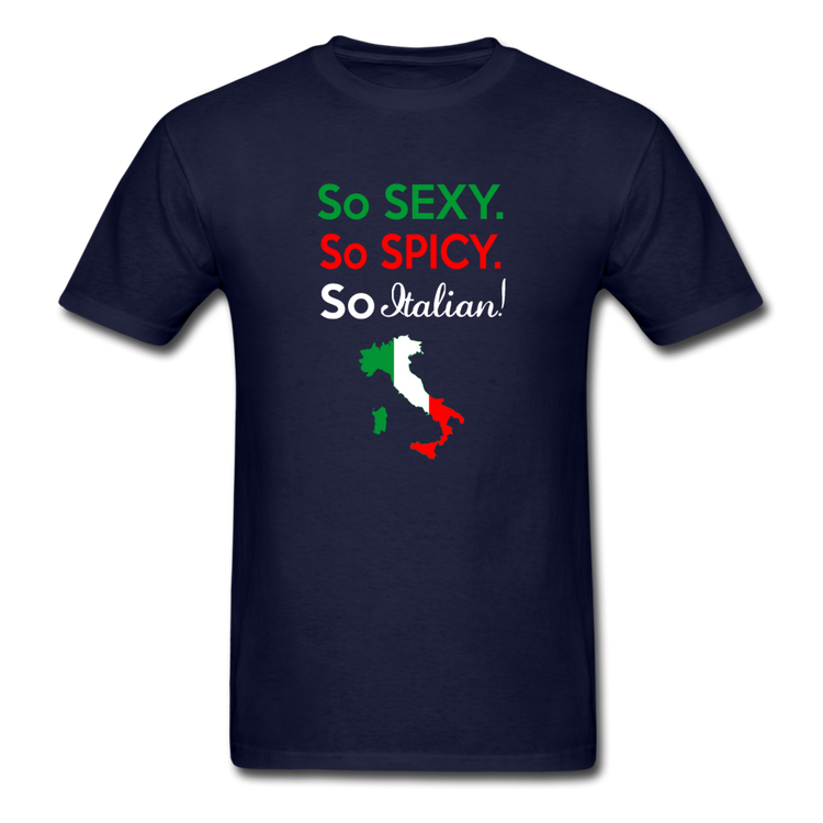 So sexy, So Italian T-shirt - navy