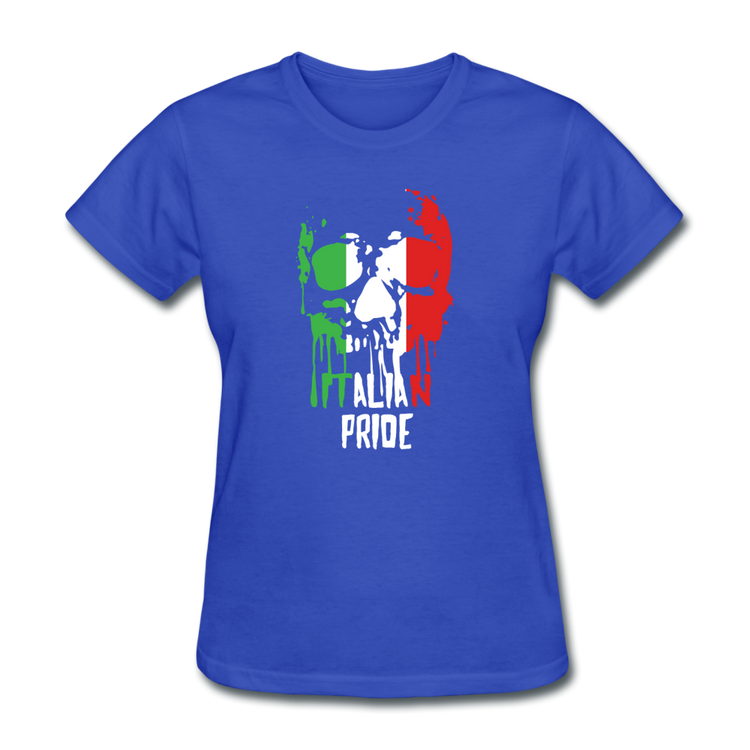 Italian Pride Women's T-Shirt - royal blue