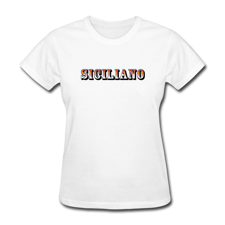 Siciliano Women's T-Shirt - white