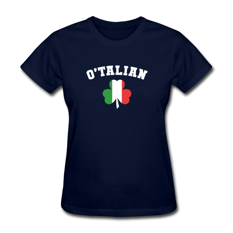 O'talian St. Patrick's Women's T-Shirt - navy