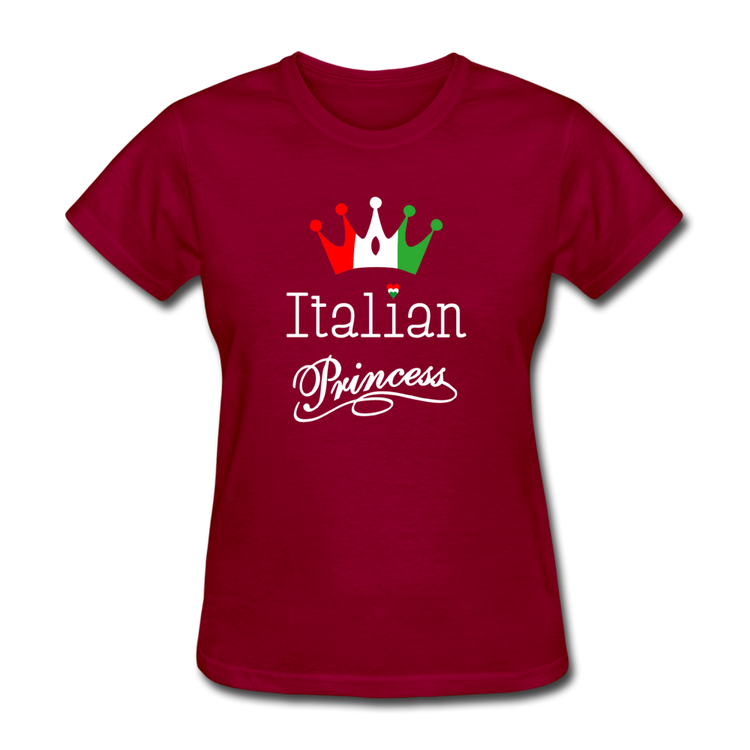 Italian Princes Women's T-Shirt - dark red