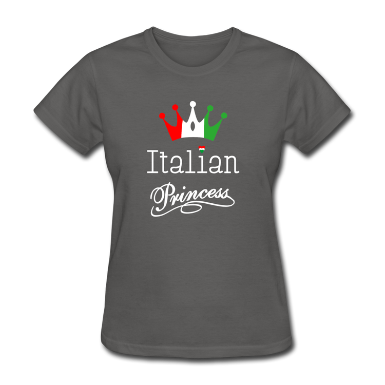 Italian Princes Women's T-Shirt - charcoal