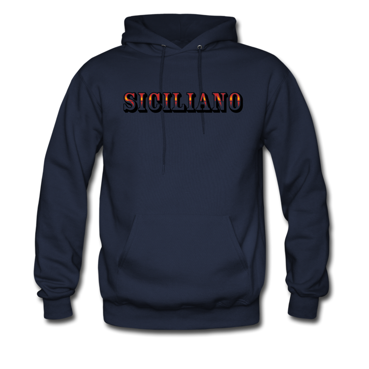 Siciliano Unisex Hoodie - navy