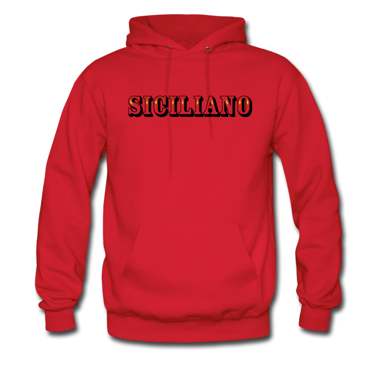 Siciliano Unisex Hoodie - red