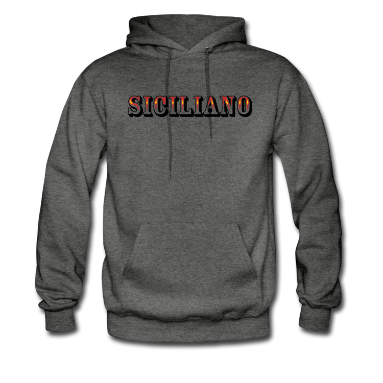 Siciliano Unisex Hoodie - charcoal gray