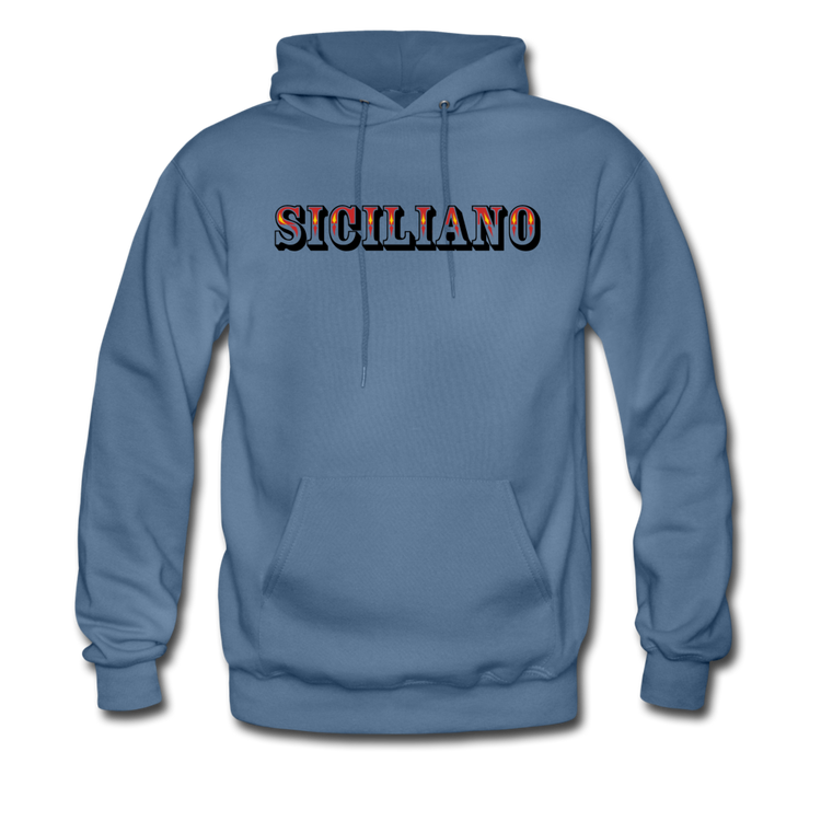 Siciliano Unisex Hoodie - denim blue