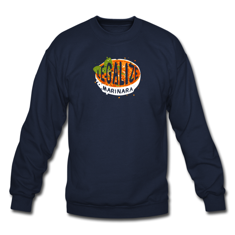 Legalize marinara Italians Crewneck Sweatshirt - navy