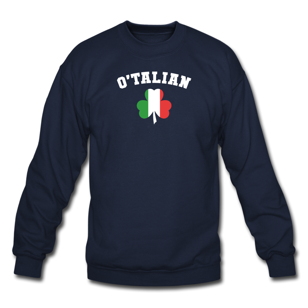 O'talian St. Patrick's Crewneck Sweatshirt - navy