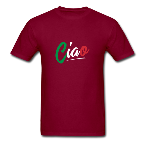 Ciao T-shirt - burgundy