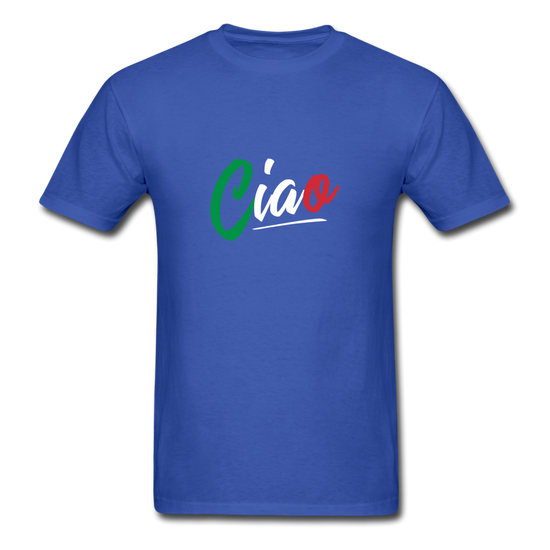 Ciao T-shirt - royal blue