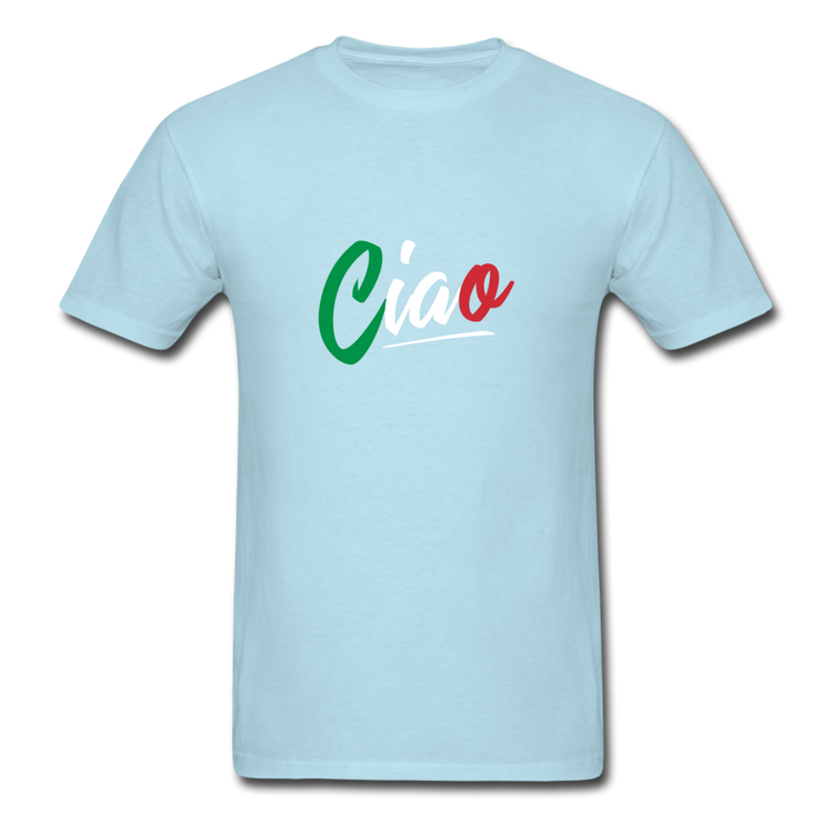 Ciao T-shirt - powder blue