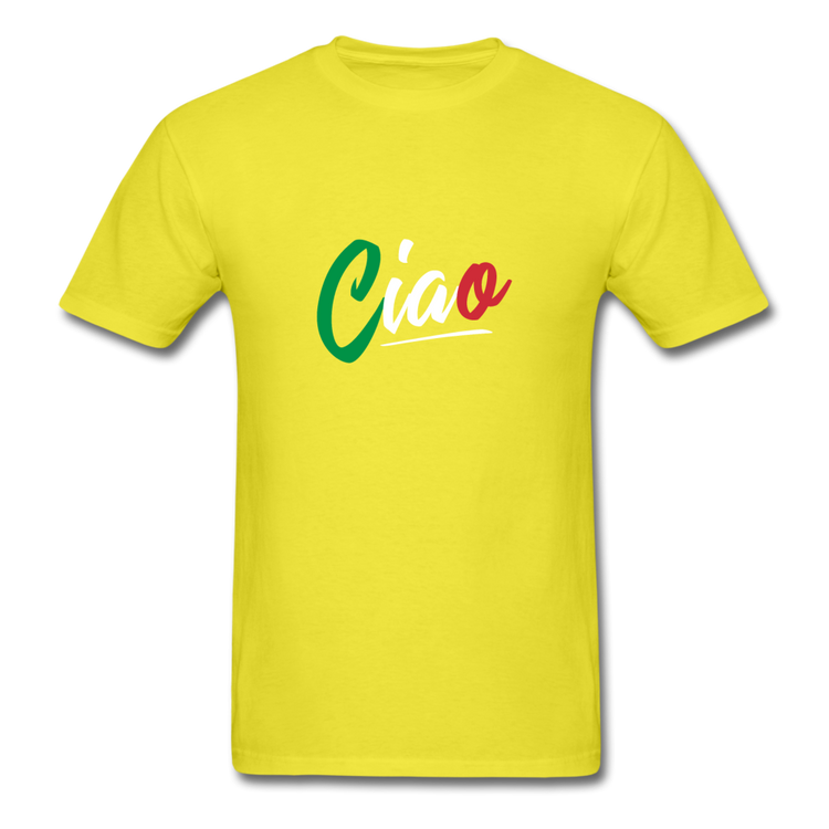 Ciao T-shirt - yellow