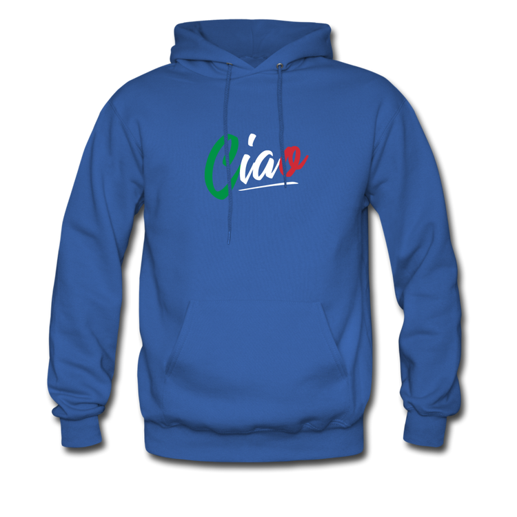 Ciao Unisex Hoodie - royal blue