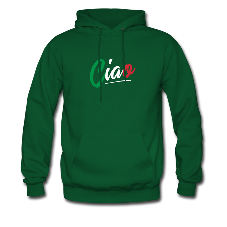 Ciao Unisex Hoodie - forest green