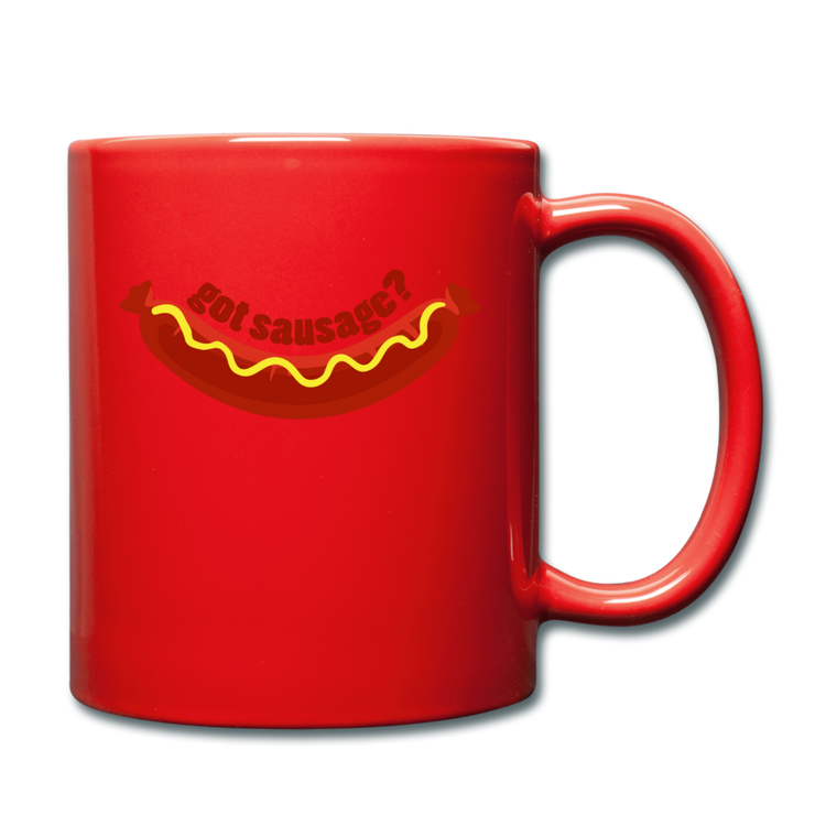 Got Sausage? Full Color Mug 11 oz - red
