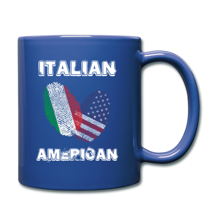 Italian American Full Color Mug 11 oz - royal blue