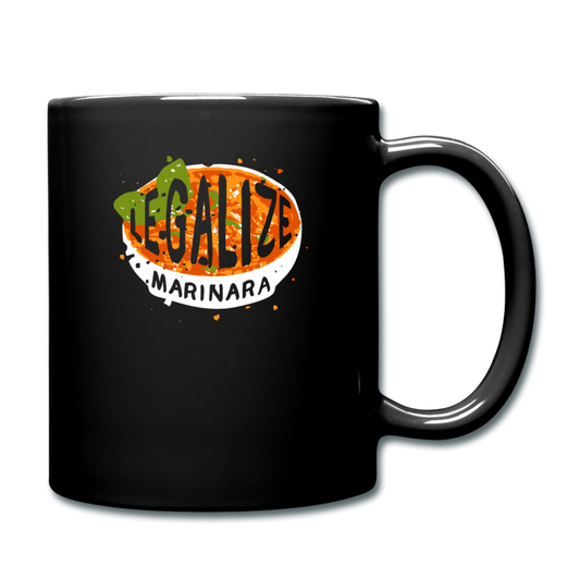 Legalize marinara Italians Full Color Mug 11 oz - black