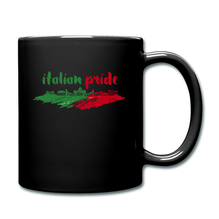 Italian Pride Full Color Mug 11 oz - black