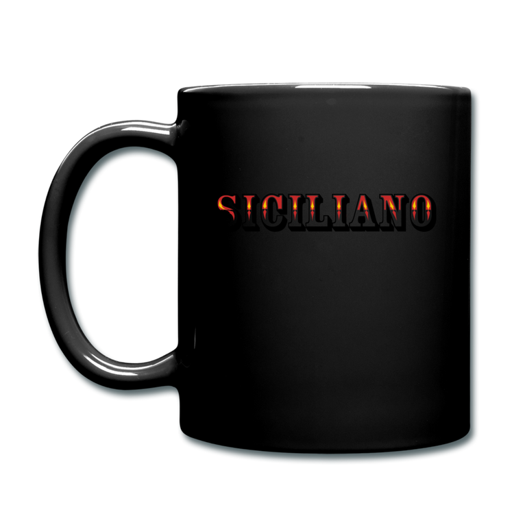 Siciliano Full Color Mug 11 oz - black