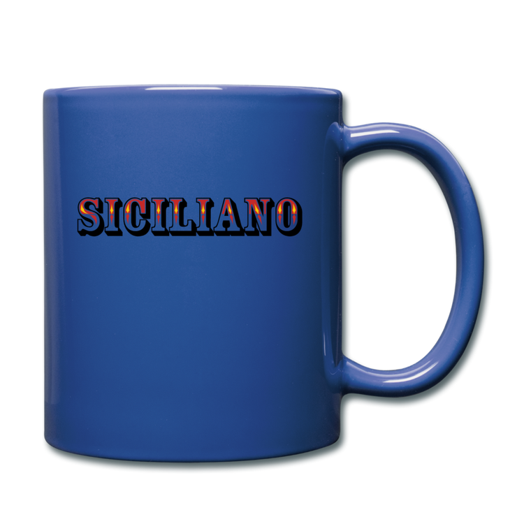 Siciliano Full Color Mug 11 oz - royal blue