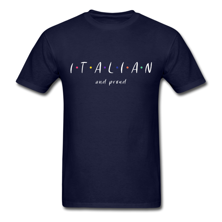 Italian and proud T-shirt - navy