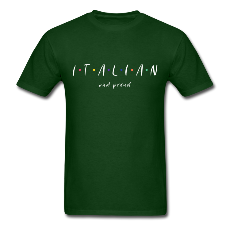Italian and proud T-shirt - forest green