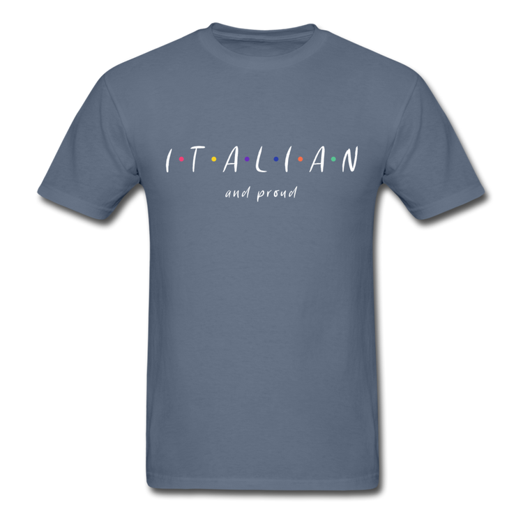 Italian and proud T-shirt - denim