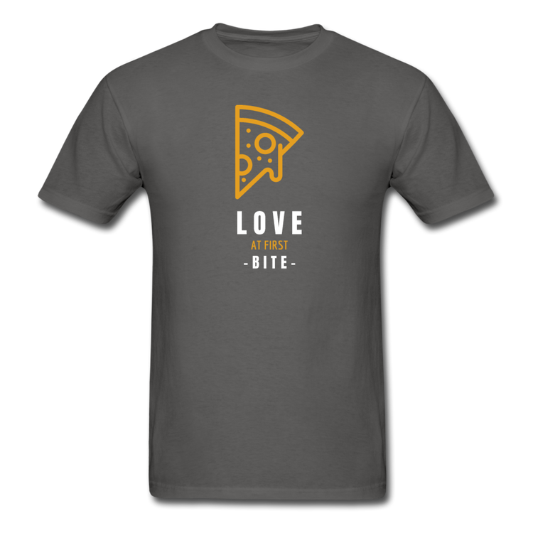 Love at first bite T-shirt - charcoal