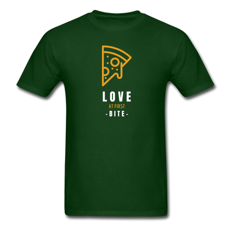 Love at first bite T-shirt - forest green