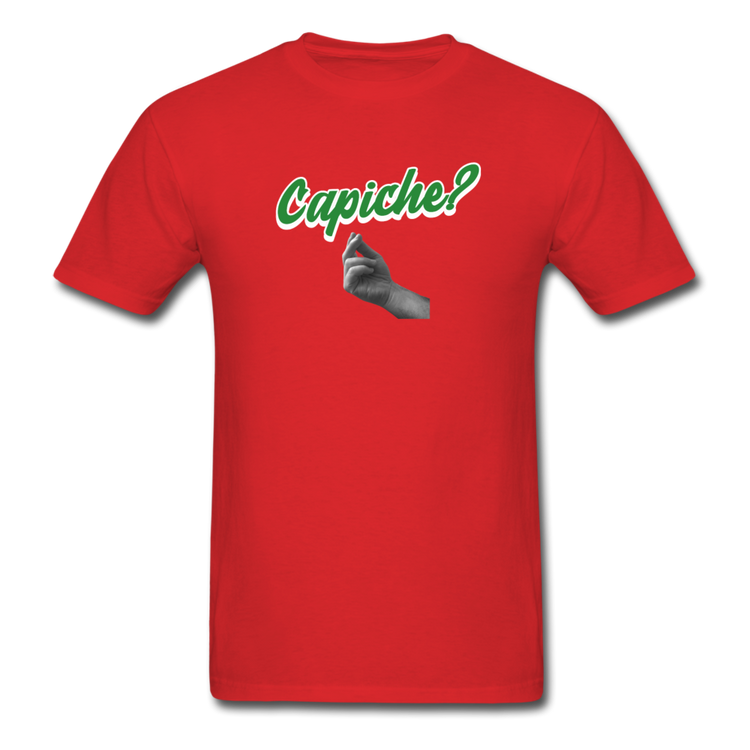 Capiche? T-shirt - red