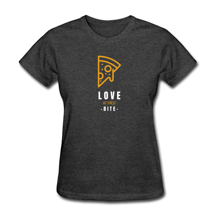 Love at first bite Women's T-Shirt - heather black